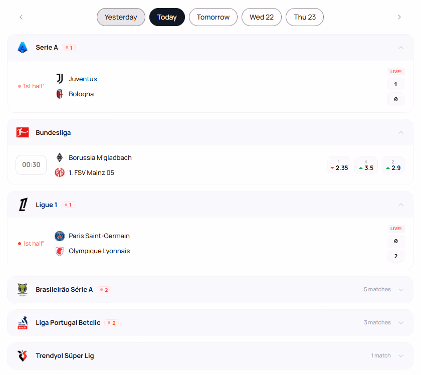 AI Match Intelligence — Value bets, streaks, and prediction confidence